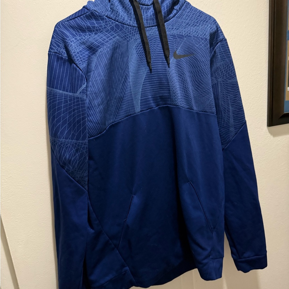 Nike Men's Blue Hoodie
